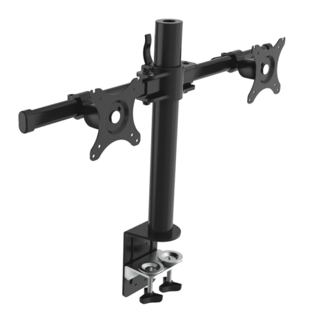 Brazo monitor Mount 110D negro doble
