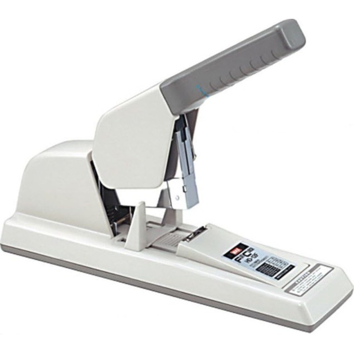 Grapadora de metal manual con grapado plano MAX HD-12F gris