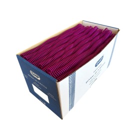Plastic spiral 5: 1, 32 mm, A4, C / 50, 58. Eggplant