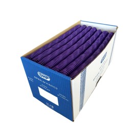 Spiral de plástico 6: 1, 20 mm, A4, C / 100, 16. Roxo