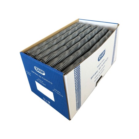 Plastic spiral 6: 1, 32 mm, A4, c / 50, 3. Gray