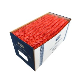 Plastic spiral 6: 1, 32 mm, A4, c / 50, 62. coral